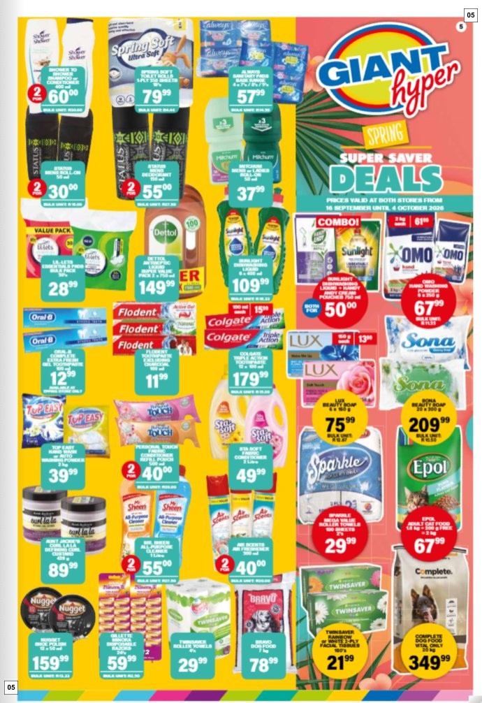 Giant Hyper Specials 16 Sept - 04 Oct - Page 5