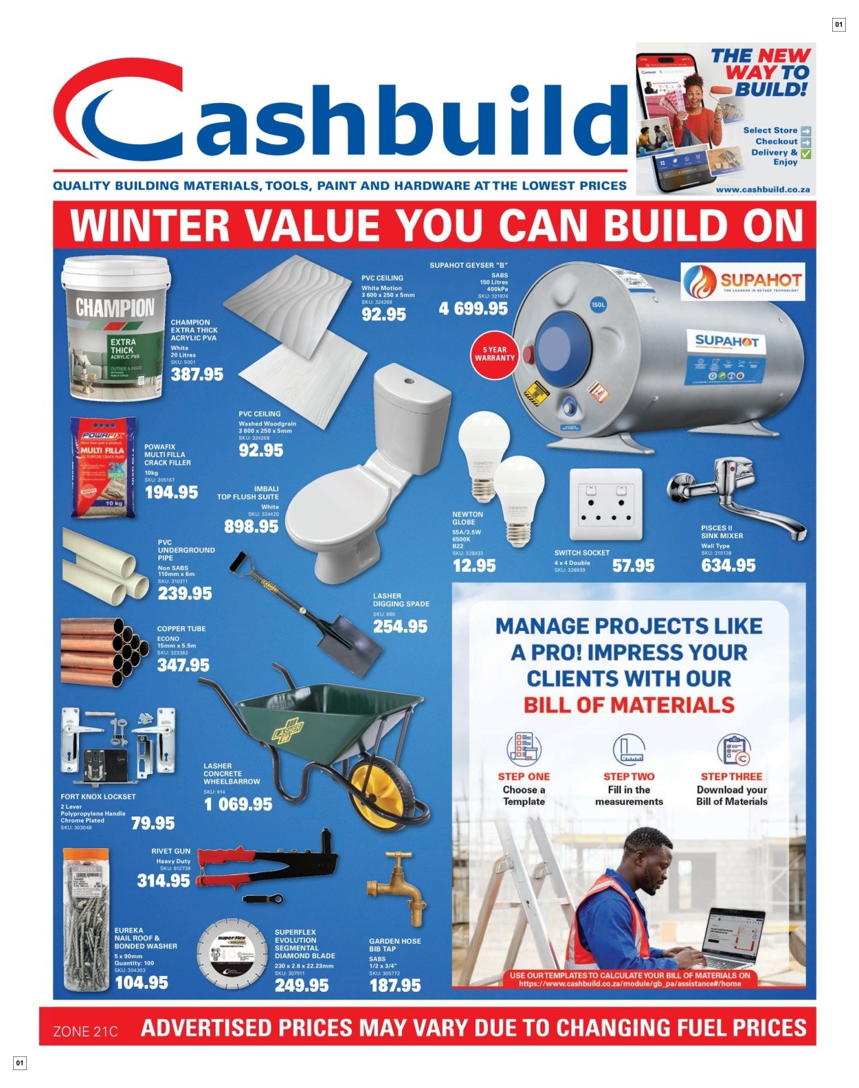 Cashbuild Latest Catalogue