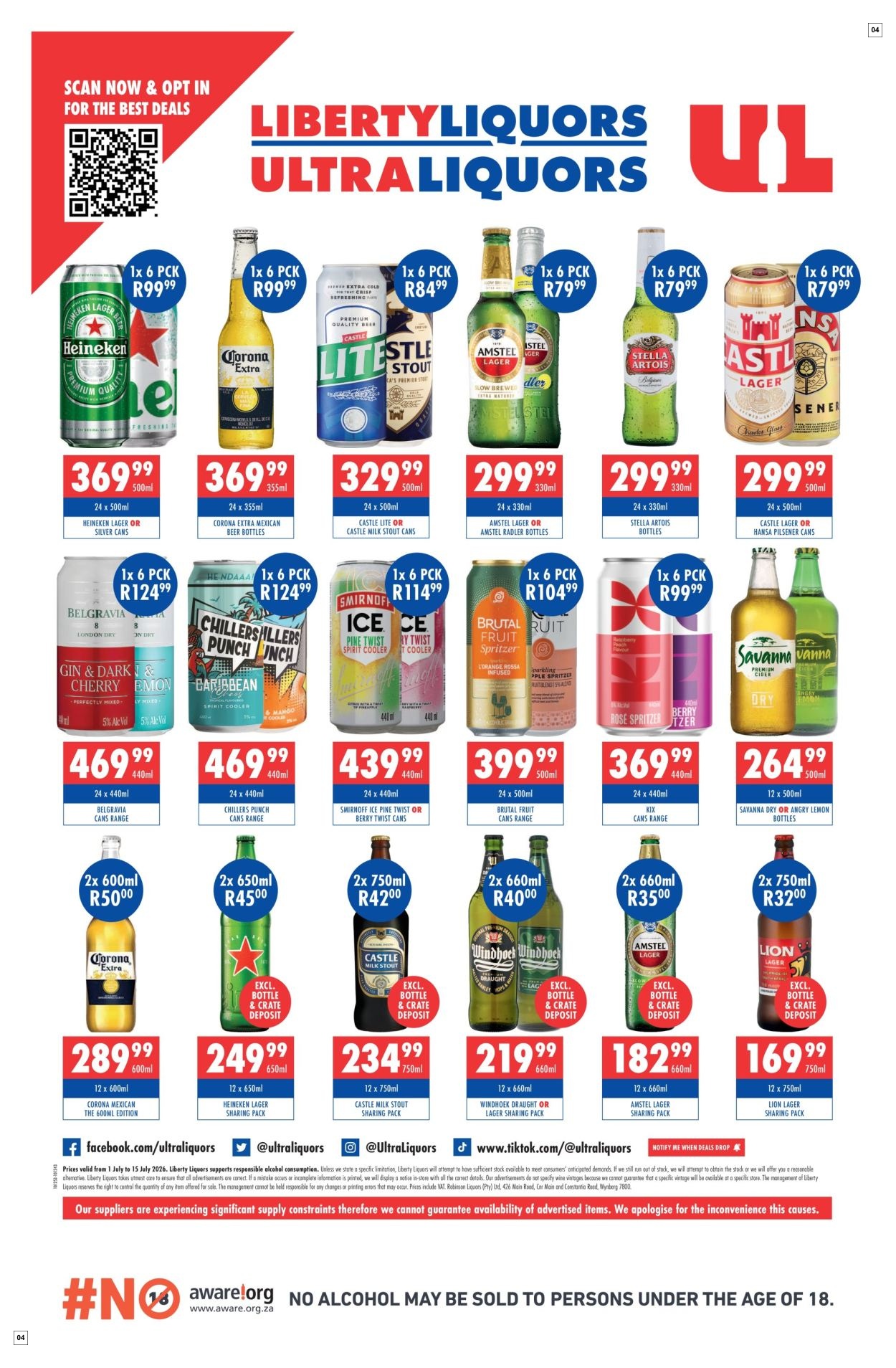Liberty Liquors Specials 01 Jul - 15 Jul - Page 4