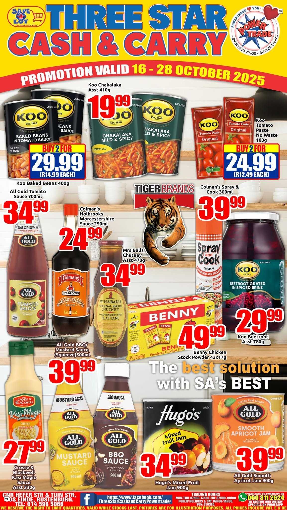 Three Star Cash And Carry Specials 16 Oct - 28 Oct - Page 3