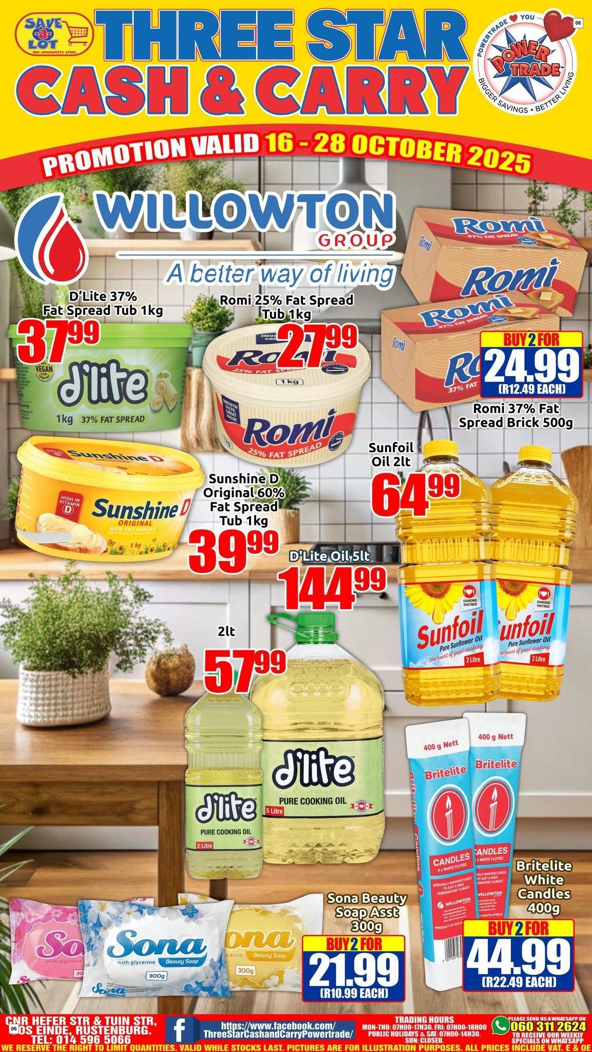 Three Star Cash And Carry Specials 16 Oct - 28 Oct - Page 6