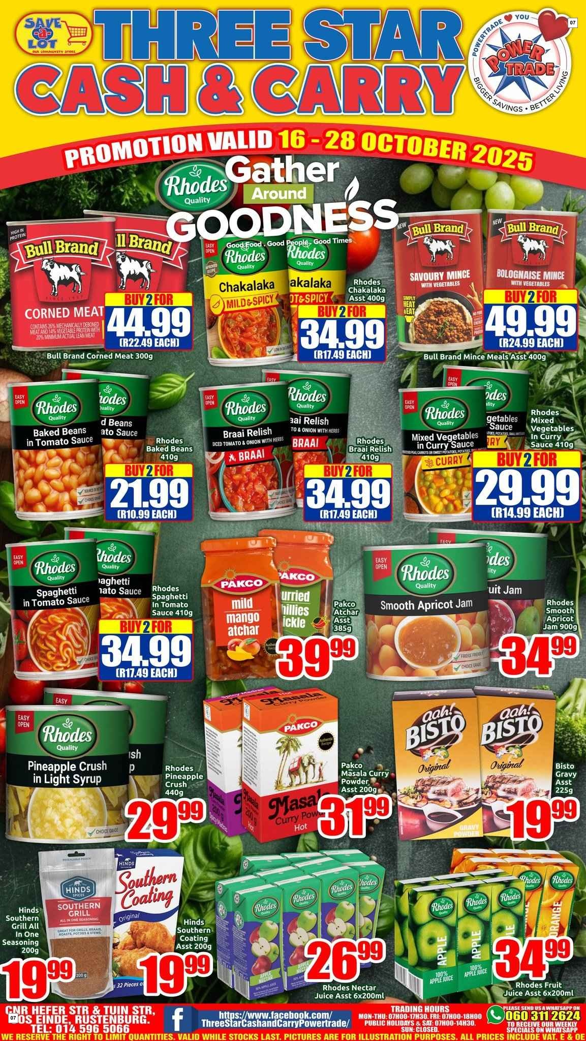 Three Star Cash And Carry Specials 16 Oct - 28 Oct - Page 7