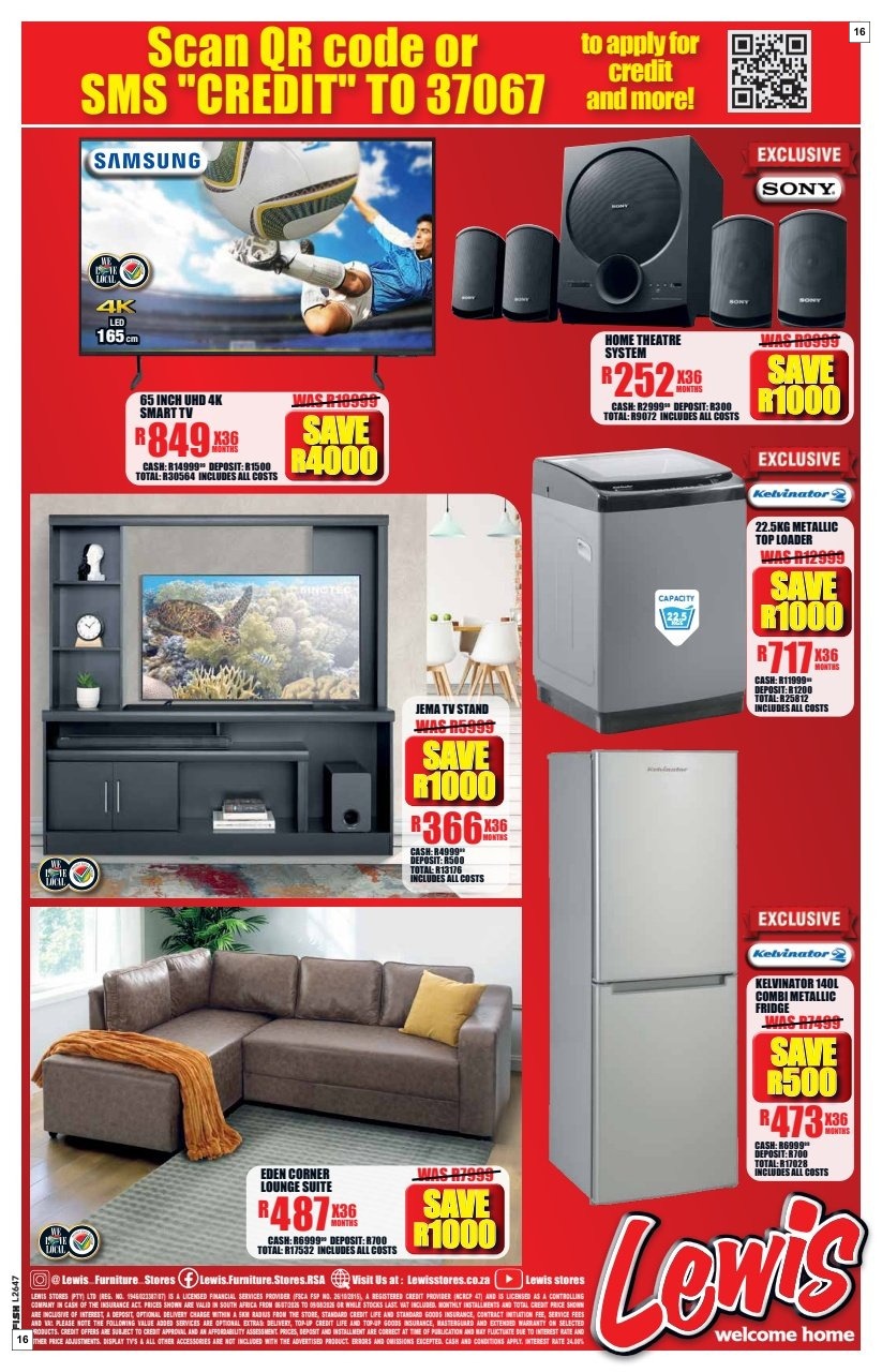 Lewis Specials 06 Jul - 09 Aug - Page 16