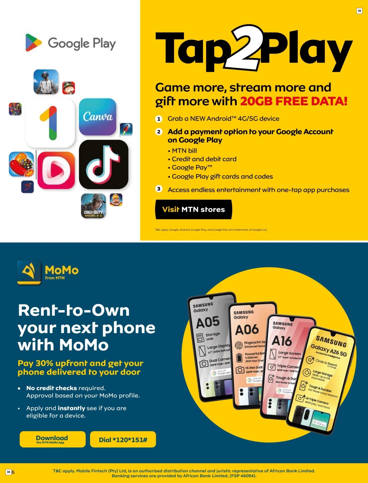 MTN Specials 09 Mar - 06 Apr - Page 36