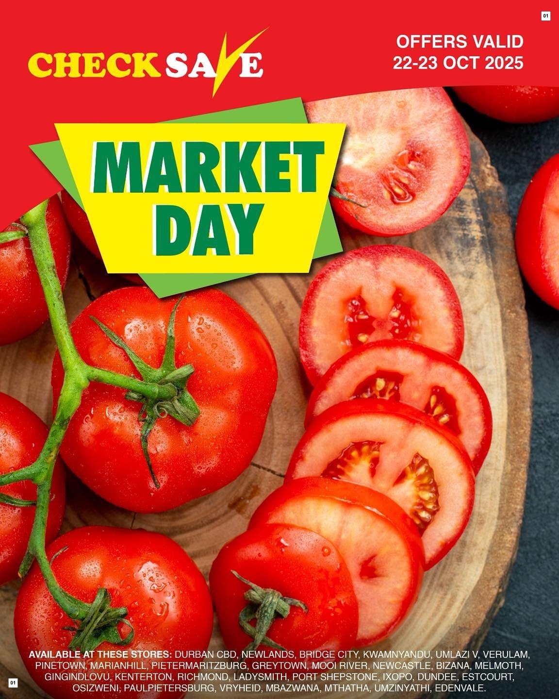 Check Save Specials 22 Oct - 23 Oct