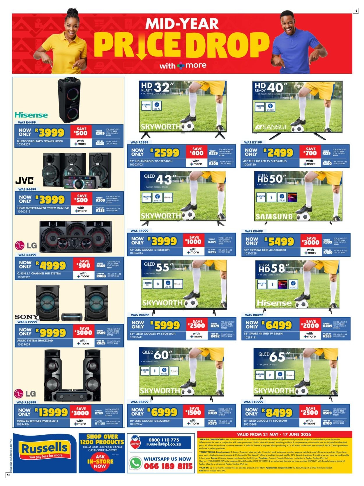 Russells Specials 20 May - 17 Jun - Page 16