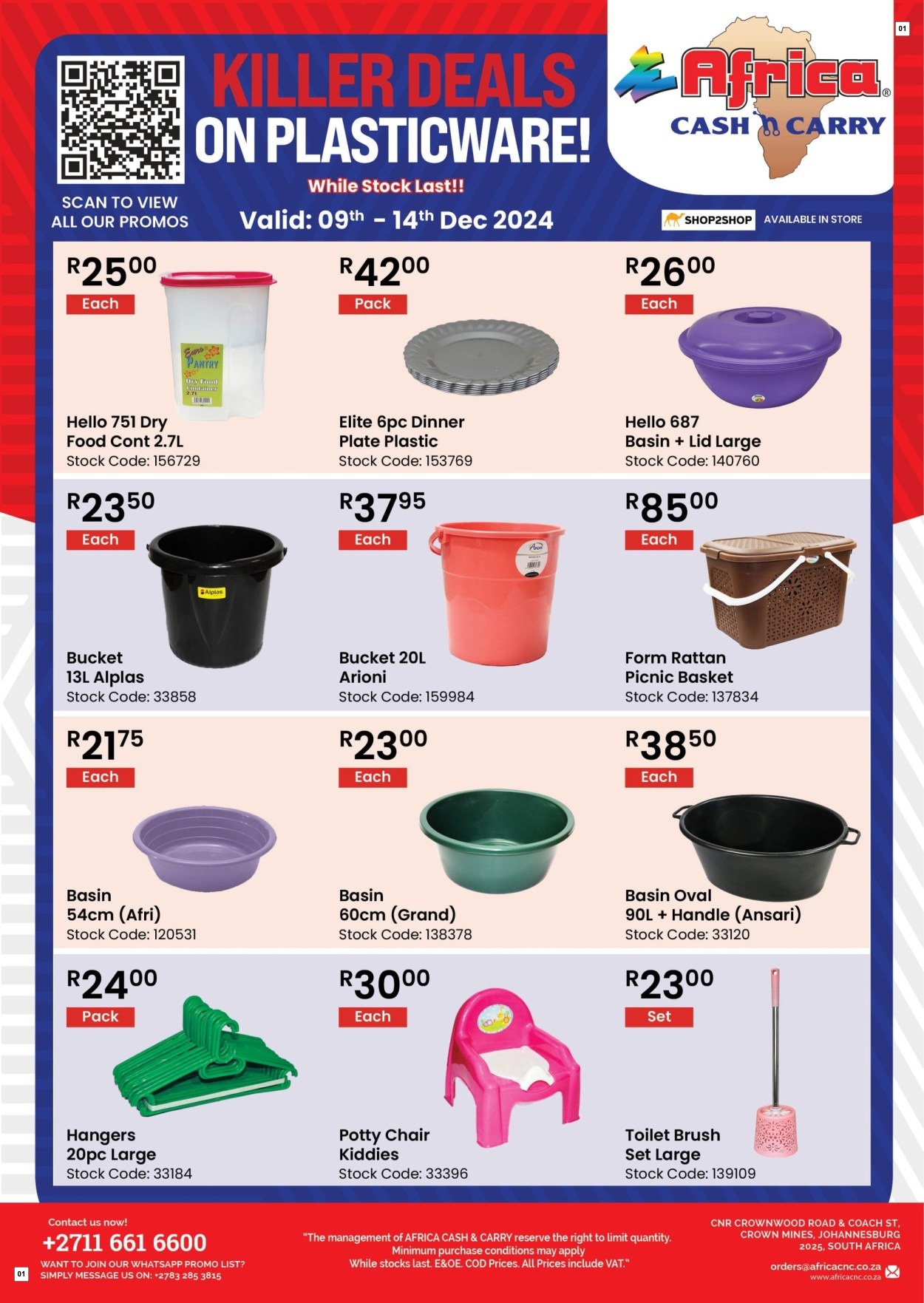 Africa Cash & Carry Catalogue - Monday Promo