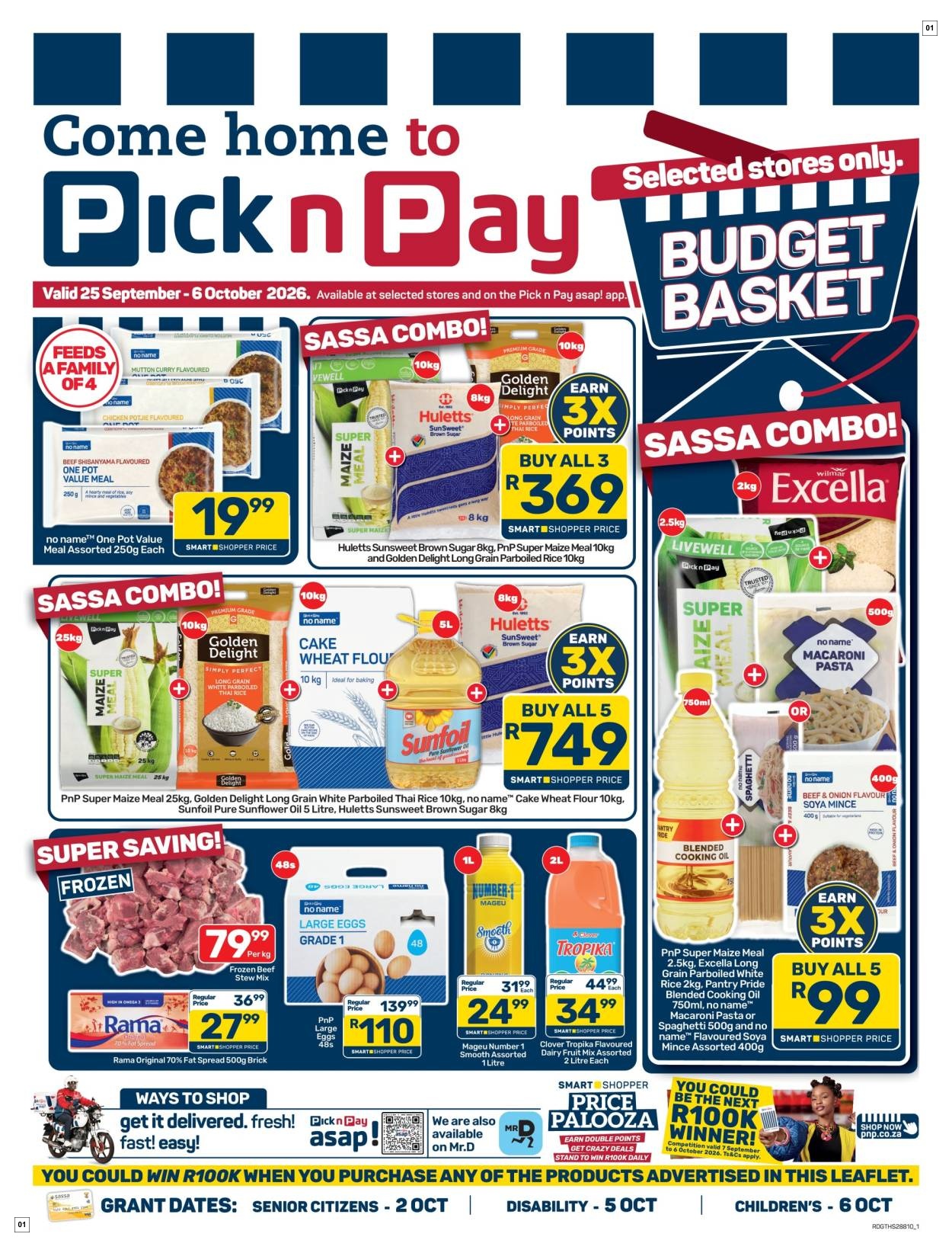 Pick N Pay Qualisave Specials 25 Sept - 06 Oct