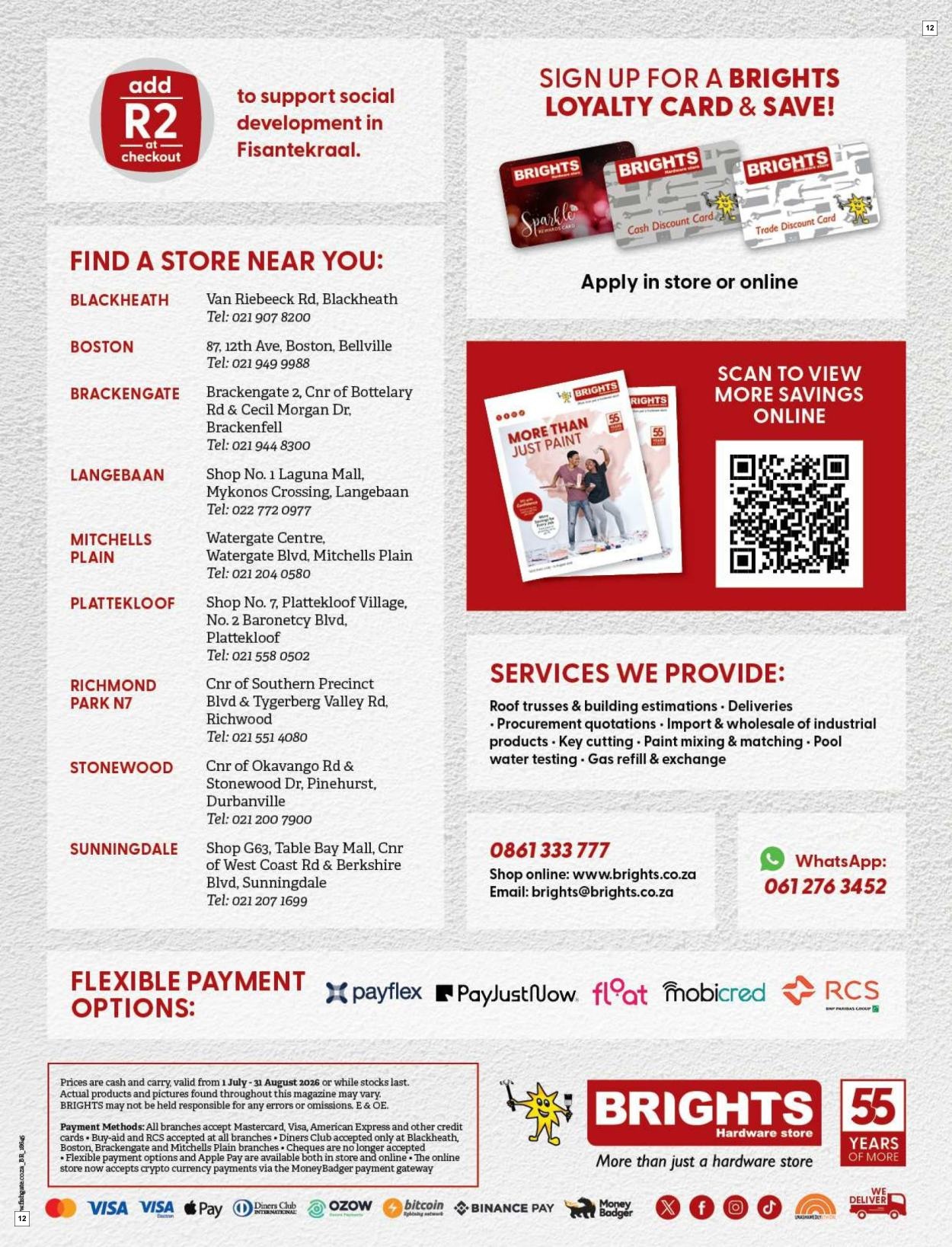 Brights Hardware Specials 01 Jul - 31 Aug - Page 12