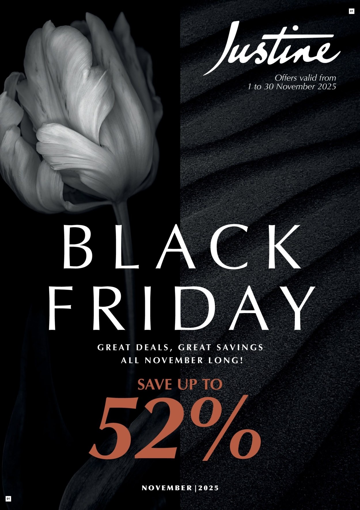 Justine Black Friday Extra Deals Flyer