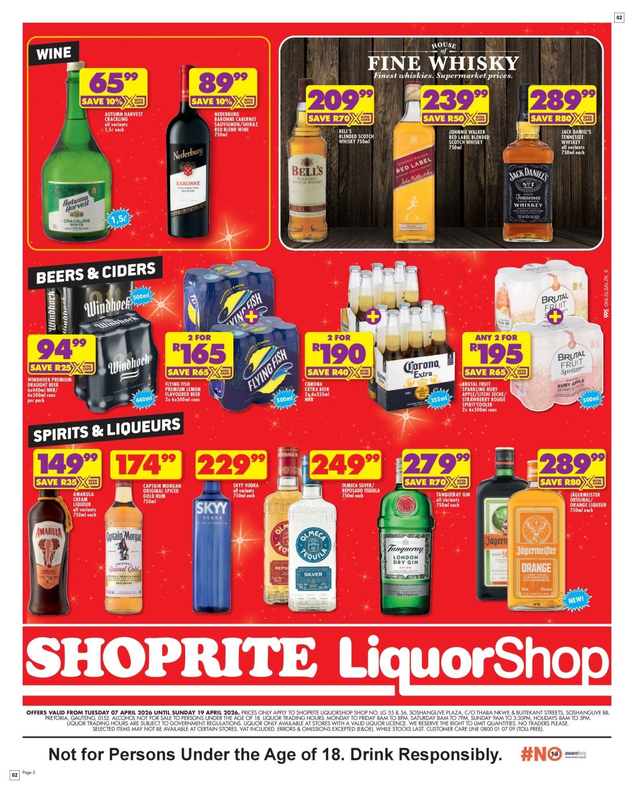 Shoprite Liquorshop Low Prices Soshanguve Plaza - Page 2