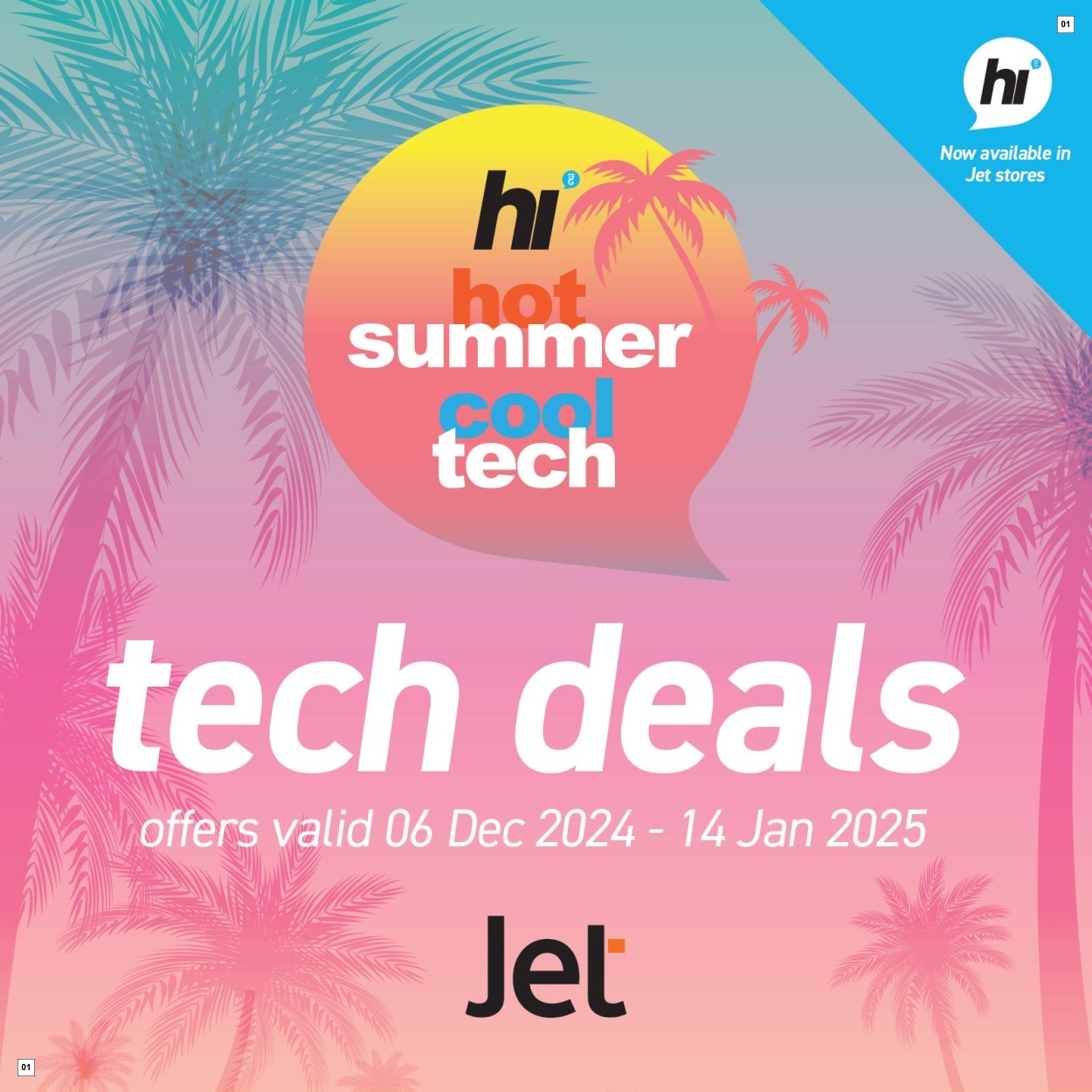 Jet Specials 06 Dec - 14 Jan