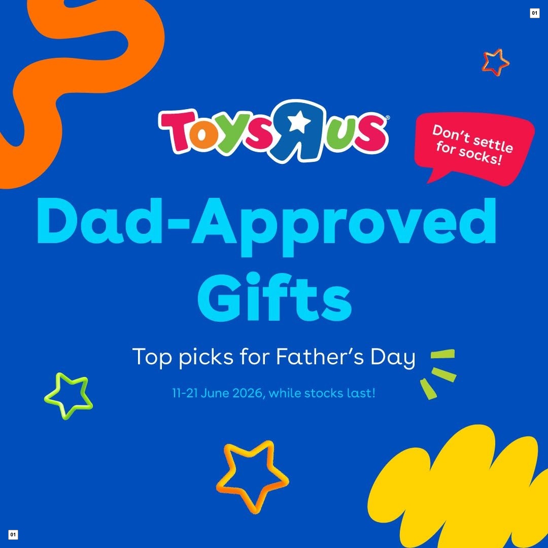 Toys R Us Specials 11 Jun - 21 Jun