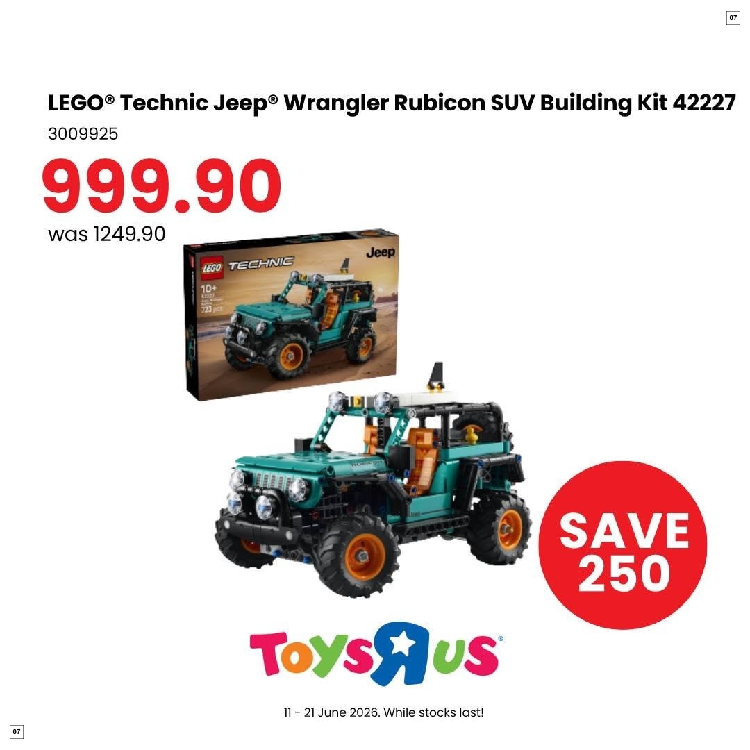 Toys R Us Specials 11 Jun - 21 Jun - Page 7