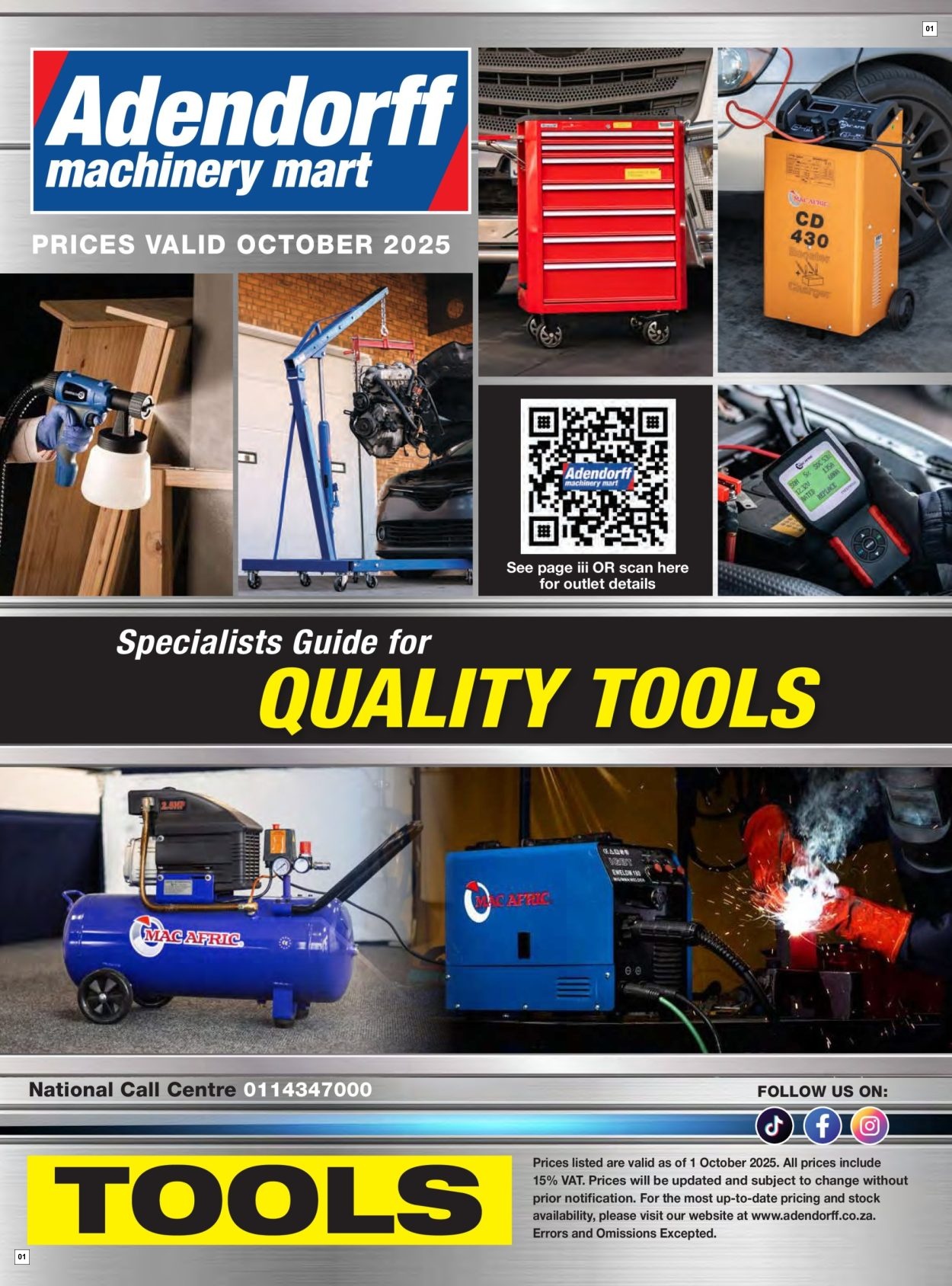 Adendorff Machinery Mart Specials 01 Oct - 31 Oct
