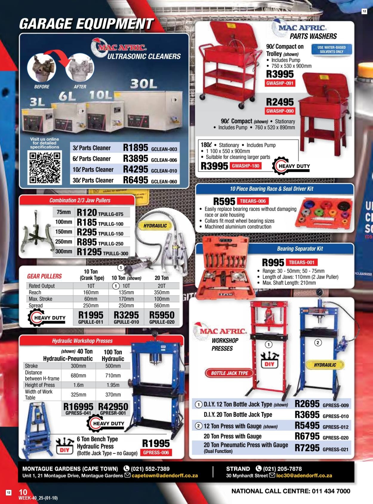 Adendorff Machinery Mart Specials 01 Oct - 31 Oct - Page 12