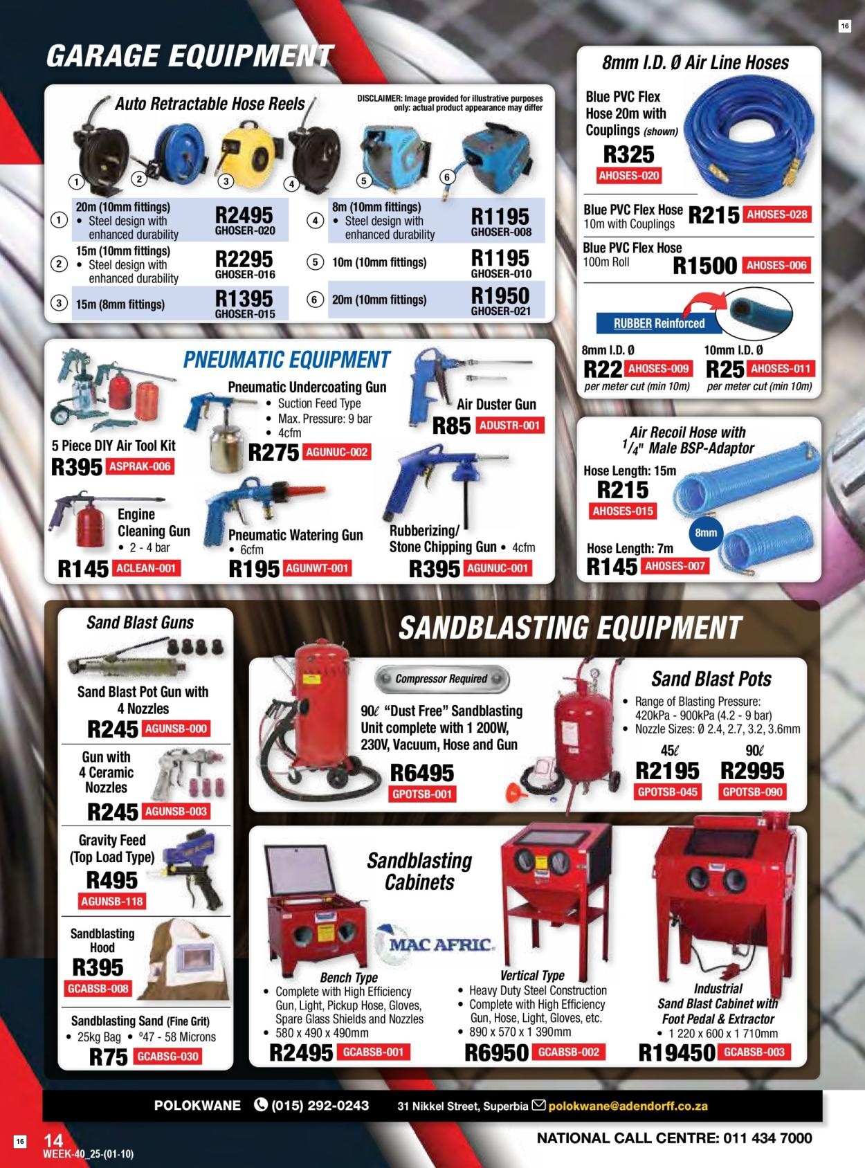 Adendorff Machinery Mart Specials 01 Oct - 31 Oct - Page 16