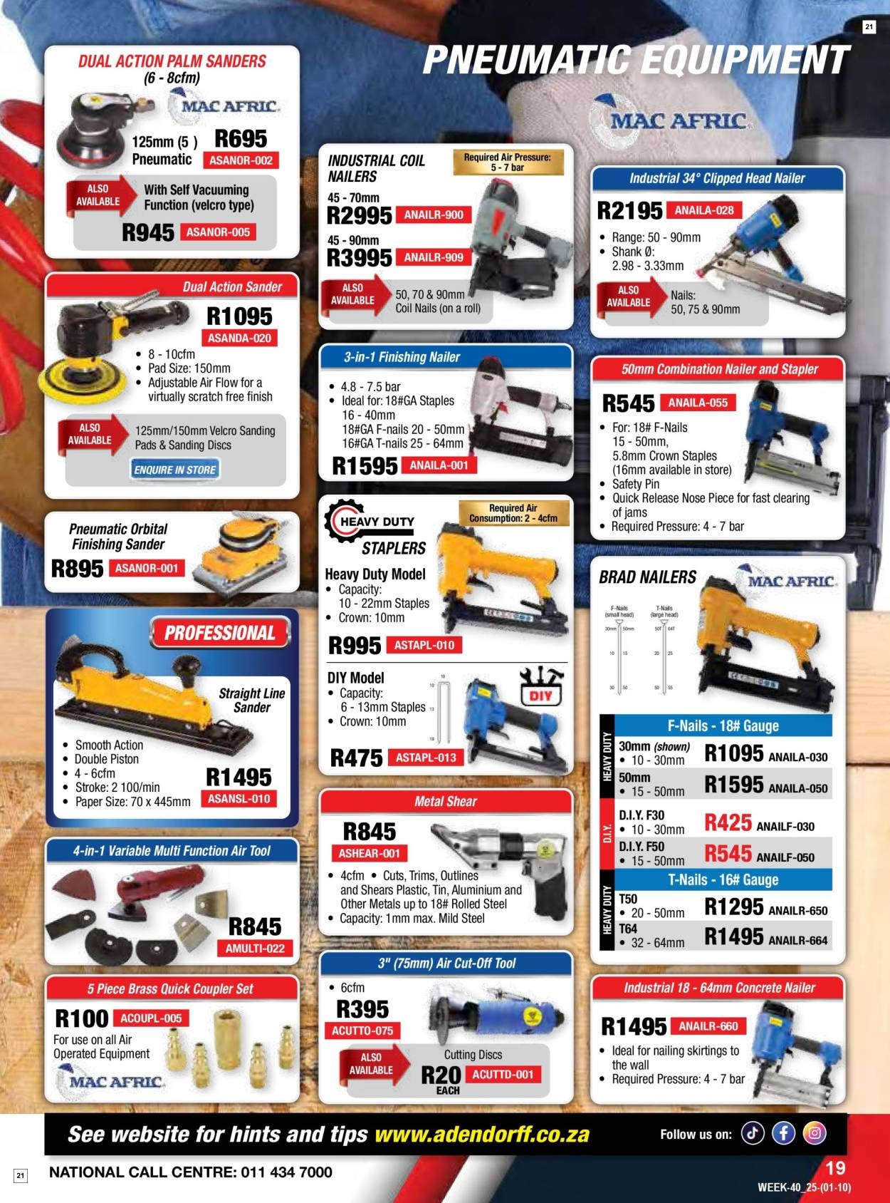Adendorff Machinery Mart Specials 01 Oct - 31 Oct - Page 21
