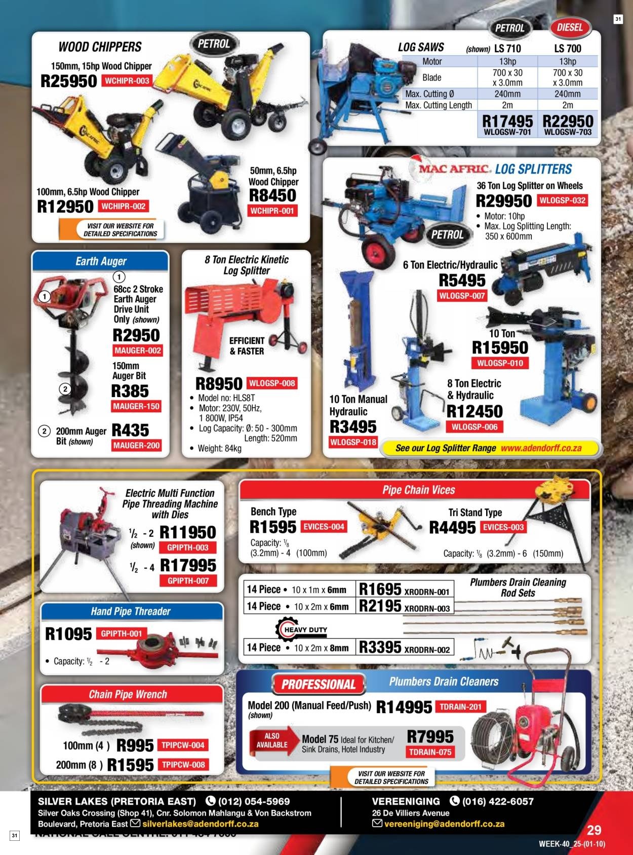 Adendorff Machinery Mart Specials 01 Oct - 31 Oct - Page 31