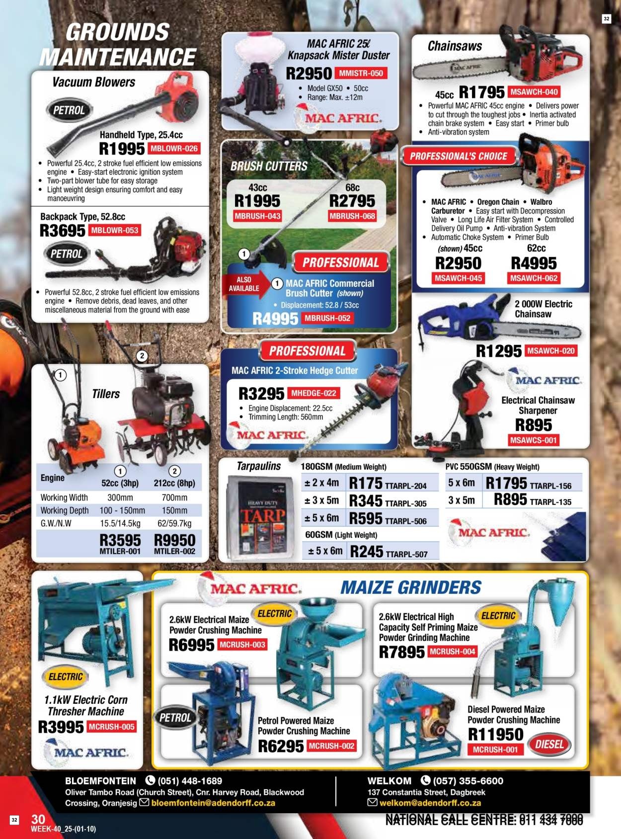Adendorff Machinery Mart Specials 01 Oct - 31 Oct - Page 32