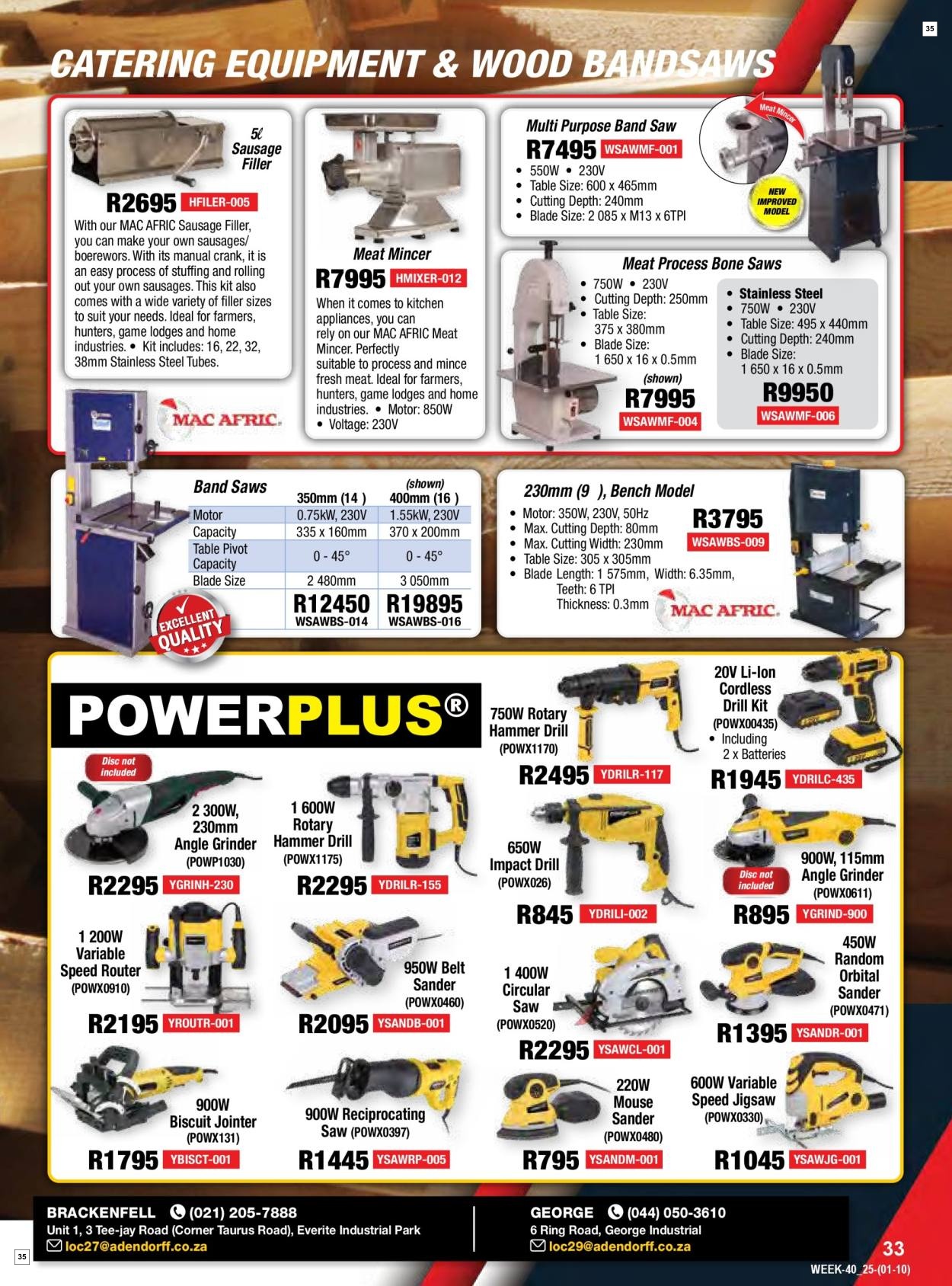Adendorff Machinery Mart Specials 01 Oct - 31 Oct - Page 35