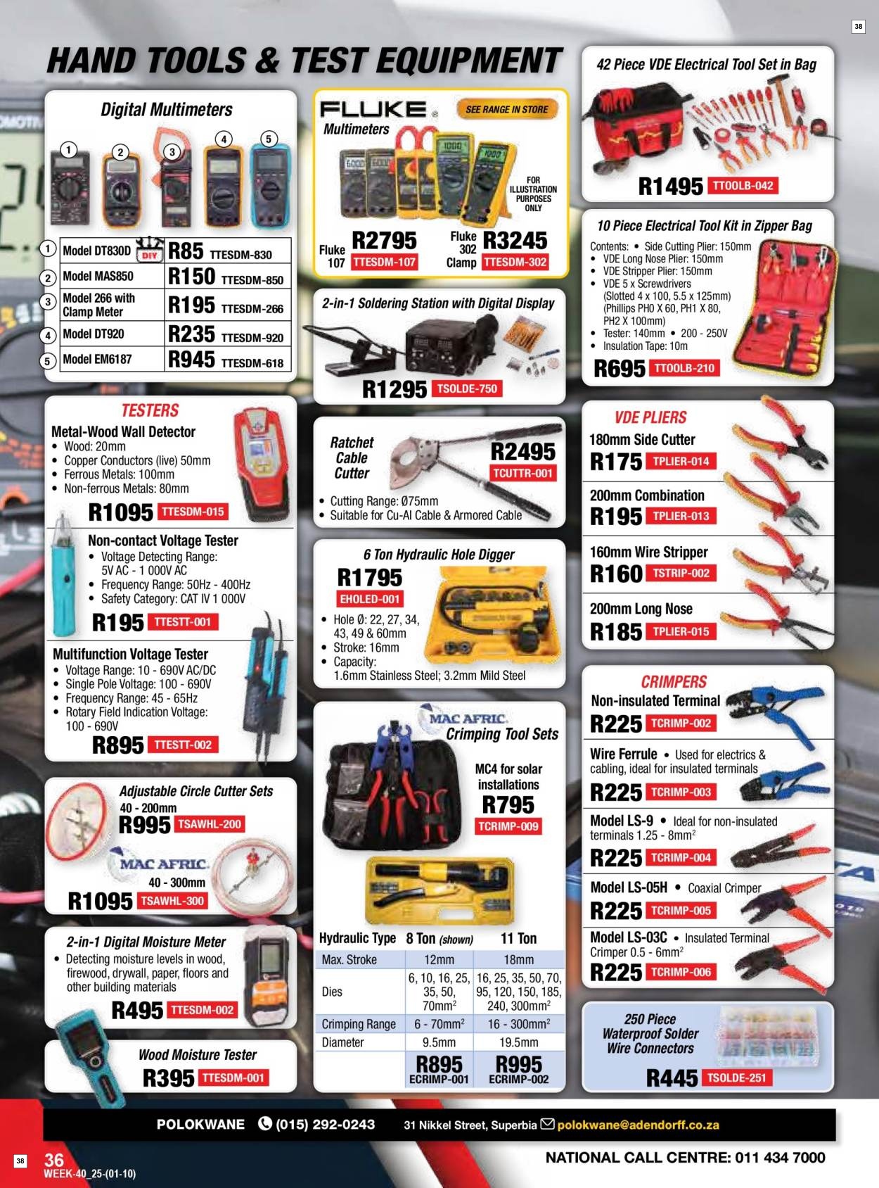 Adendorff Machinery Mart Specials 01 Oct - 31 Oct - Page 38