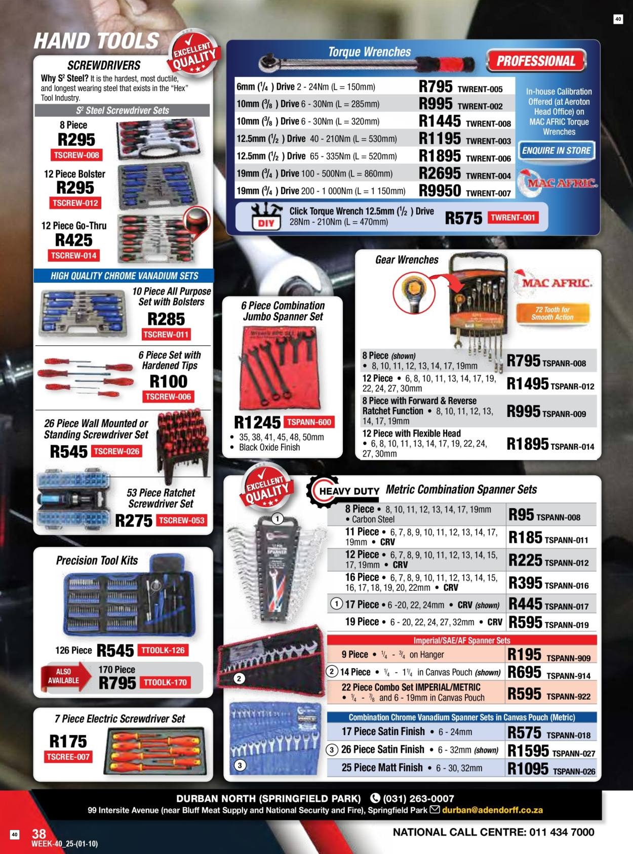 Adendorff Machinery Mart Specials 01 Oct - 31 Oct - Page 40