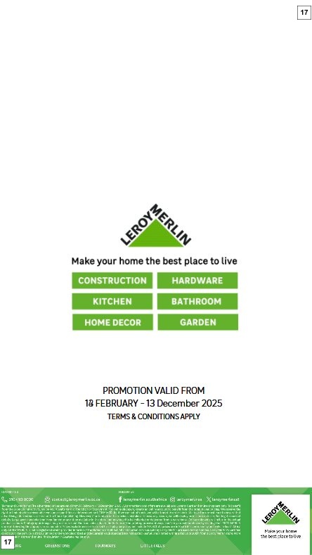 Leroy Merlin Specials 14 Feb - 13 Dec - Page 17