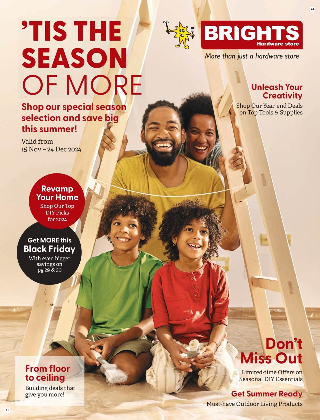 Brights Hardware Specials 15 Nov - 24 Dec