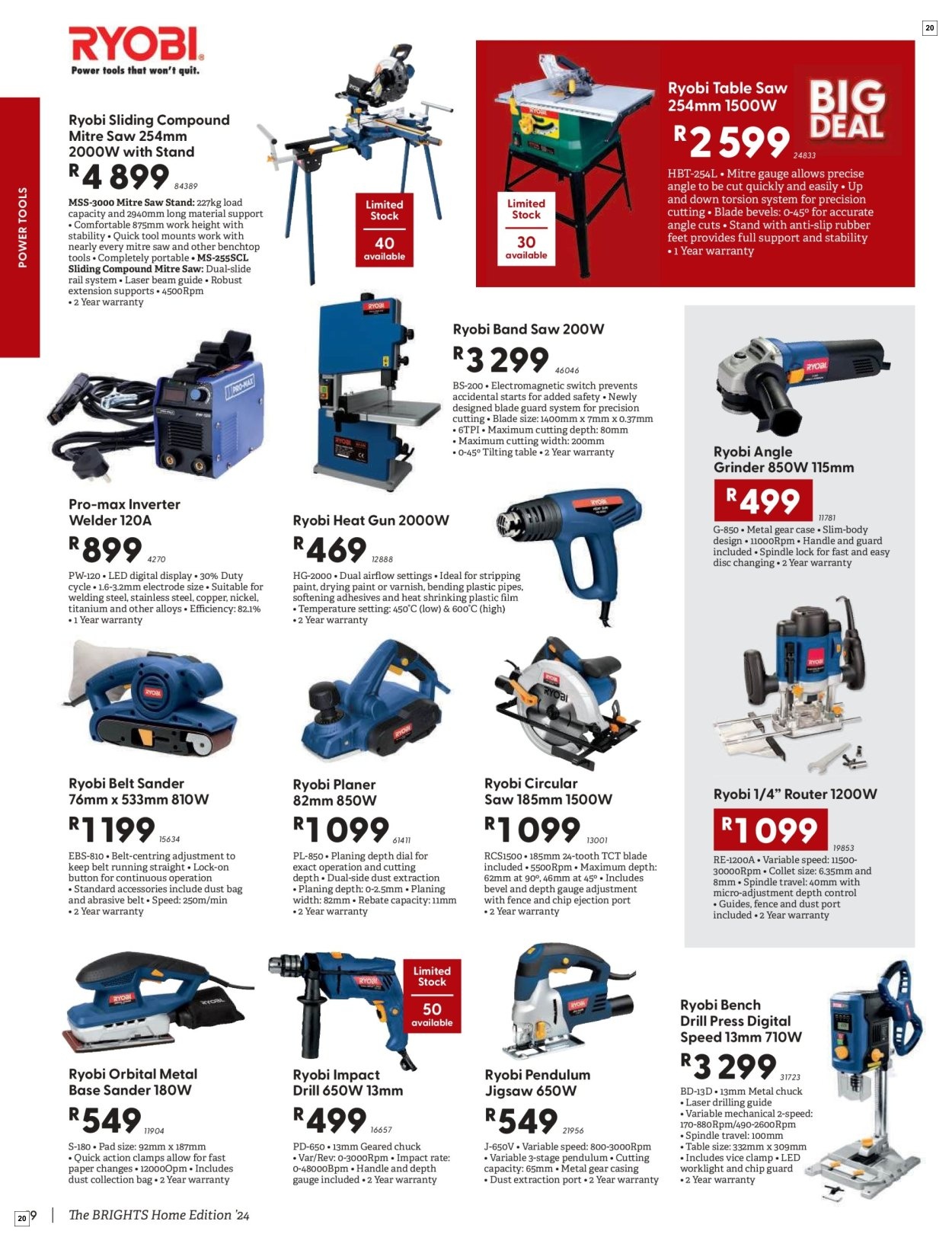 Brights Hardware Specials 15 Nov - 24 Dec - Page 20