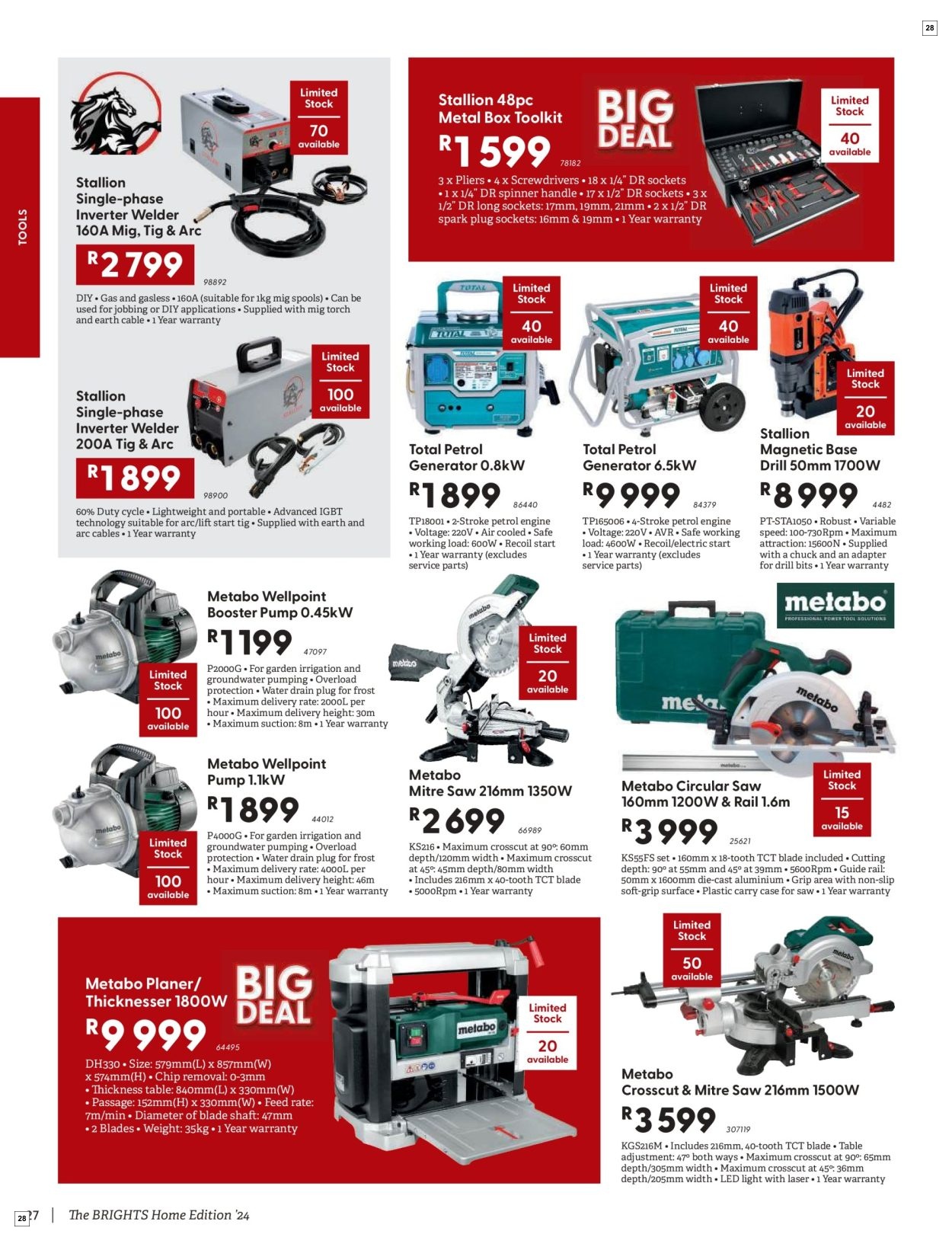 Brights Hardware Specials 15 Nov - 24 Dec - Page 28