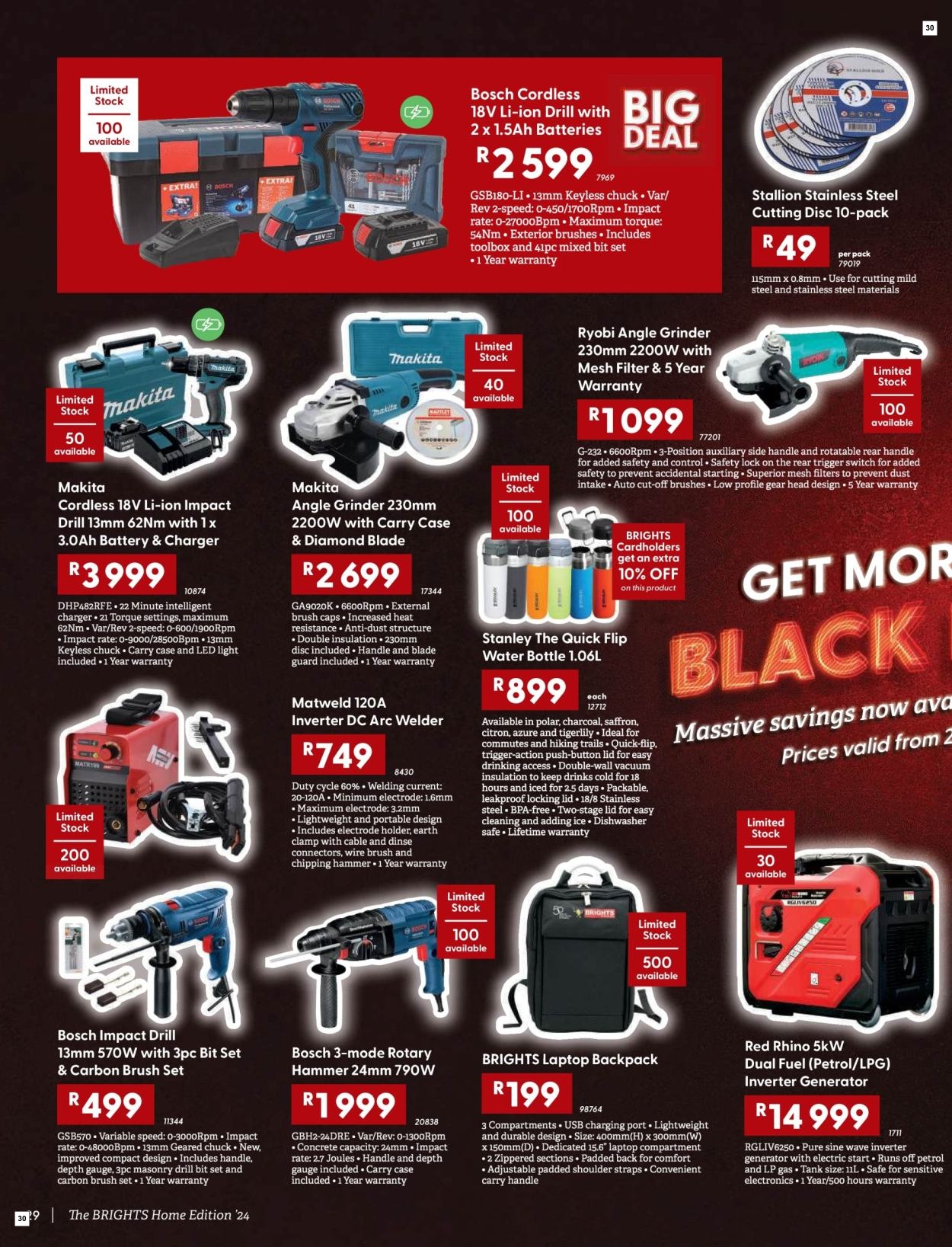 Brights Hardware Specials 15 Nov - 24 Dec - Page 30