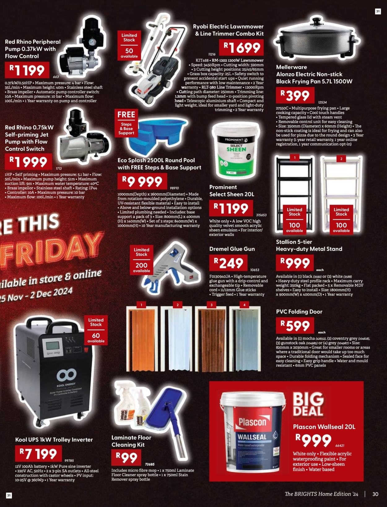 Brights Hardware Specials 15 Nov - 24 Dec - Page 31