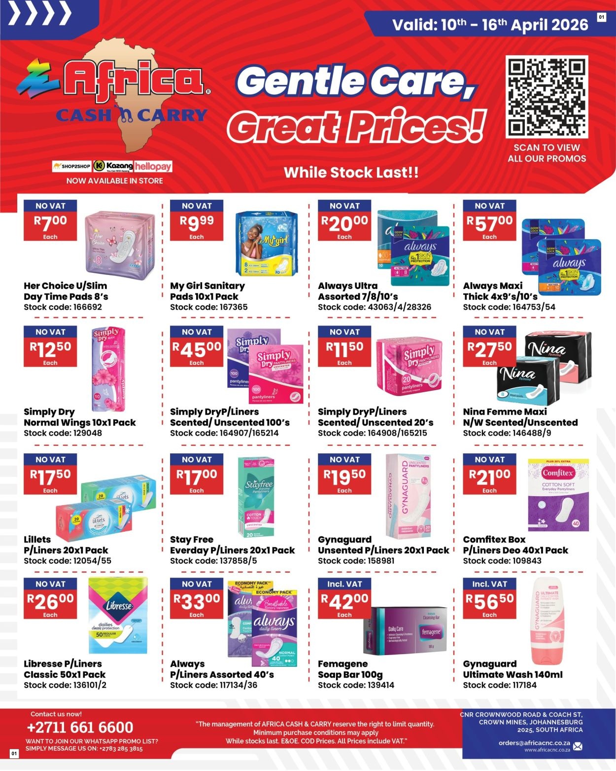 Africa Cash & Carry Catalogue - Weekly Promo