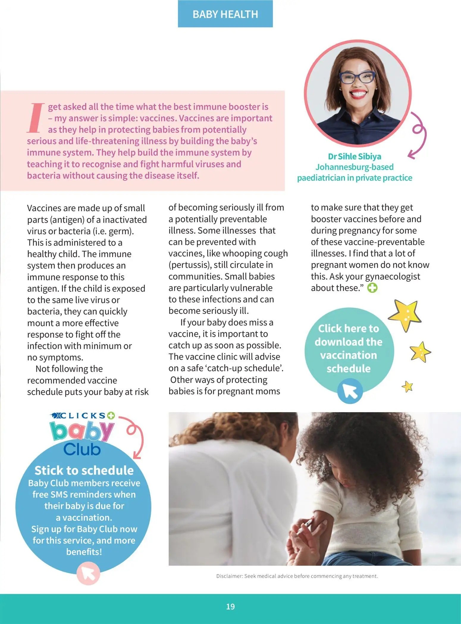 Clicks Baby Club Magazine - Page 19