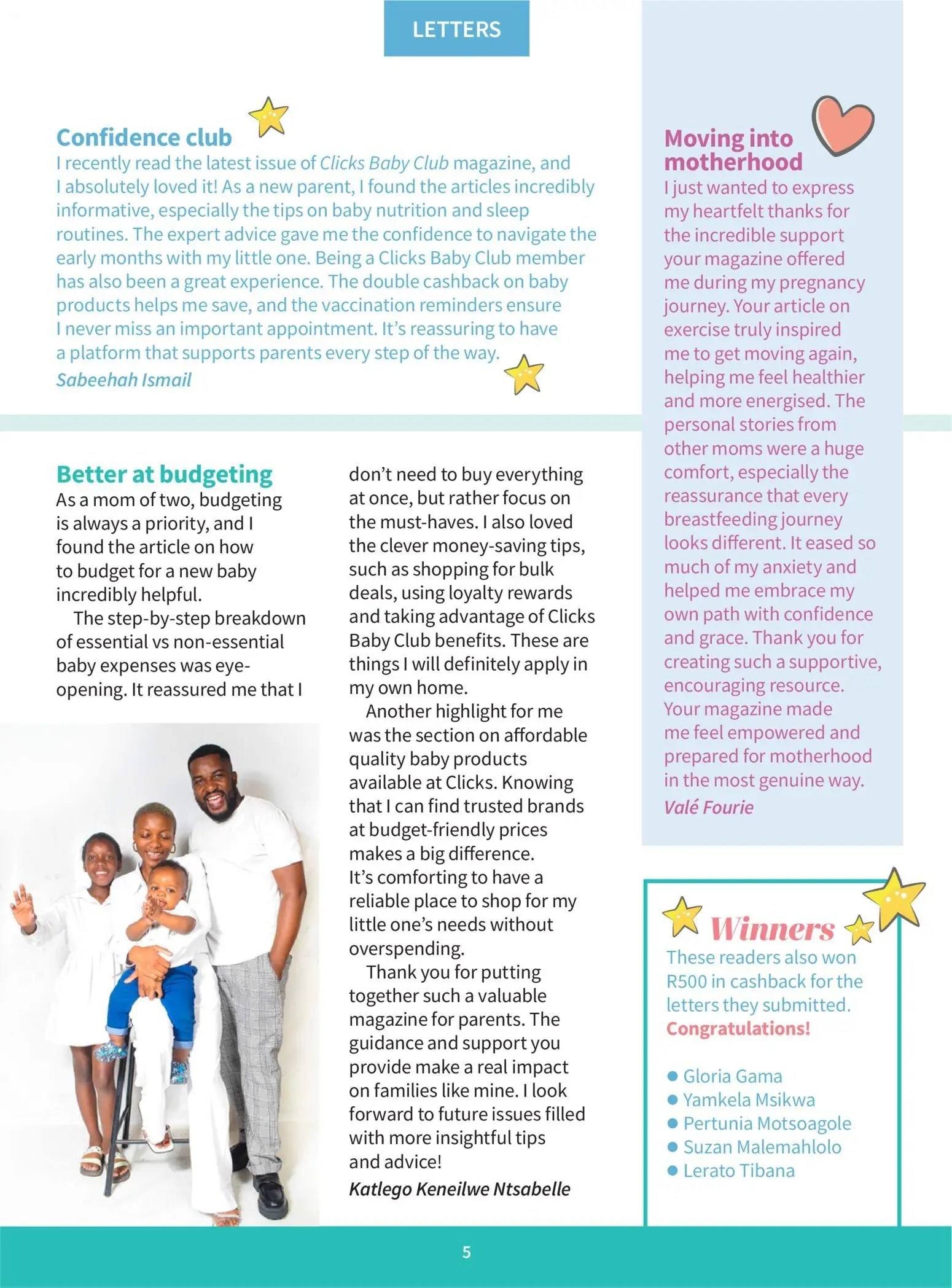 Clicks Baby Club Magazine - Page 5