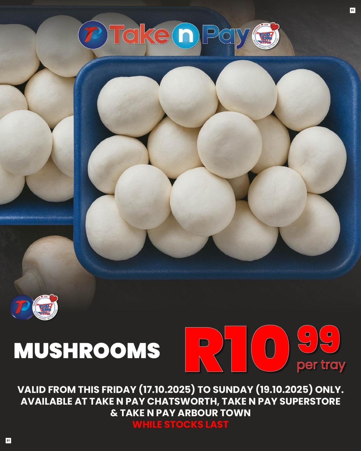 Take N Pay Specials 17 Oct - 19 Oct