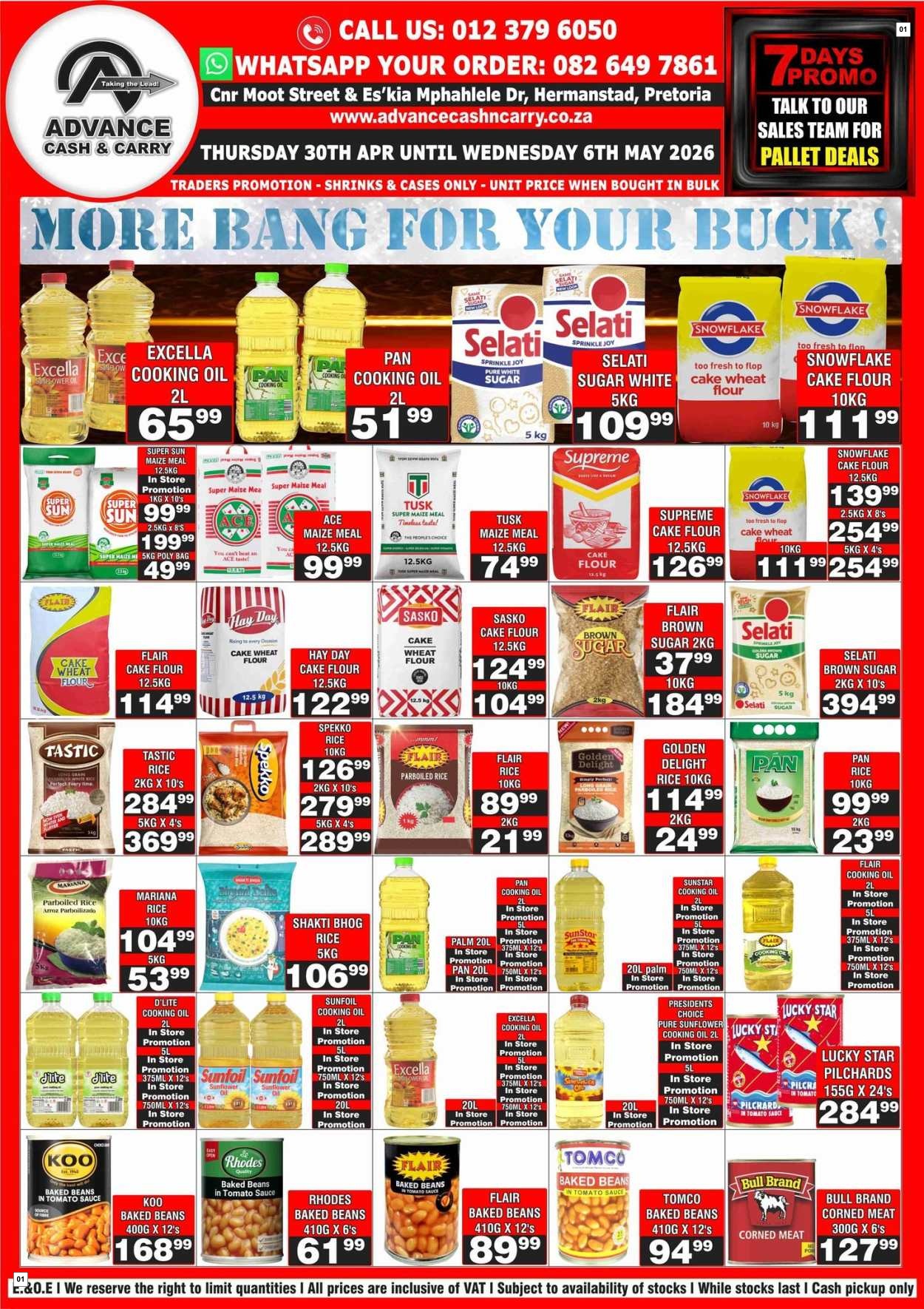 Advance Cash & Carry Catalogue - More Bang for Your Buck!