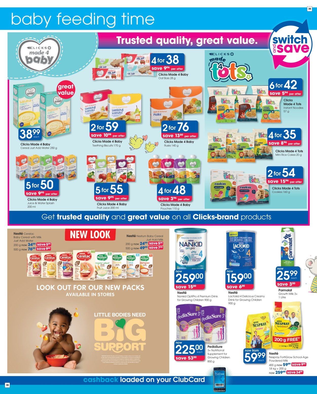 Clicks Specials 27 Dec - 08 Jan - Page 36