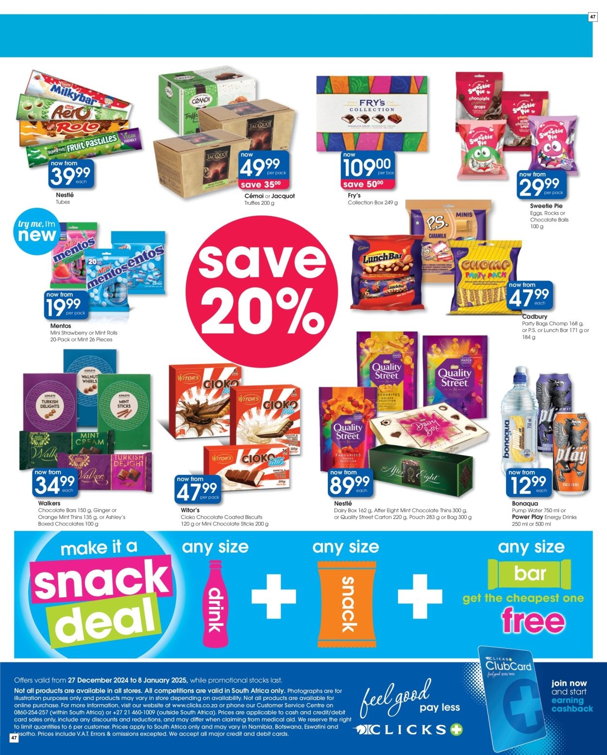 Clicks Specials 27 Dec - 08 Jan - Page 47