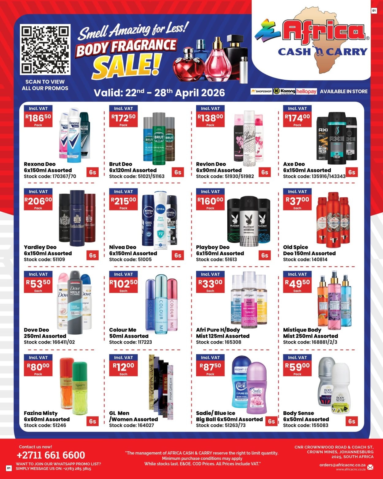 Africa Cash & Carry Catalogue - Friday Promo