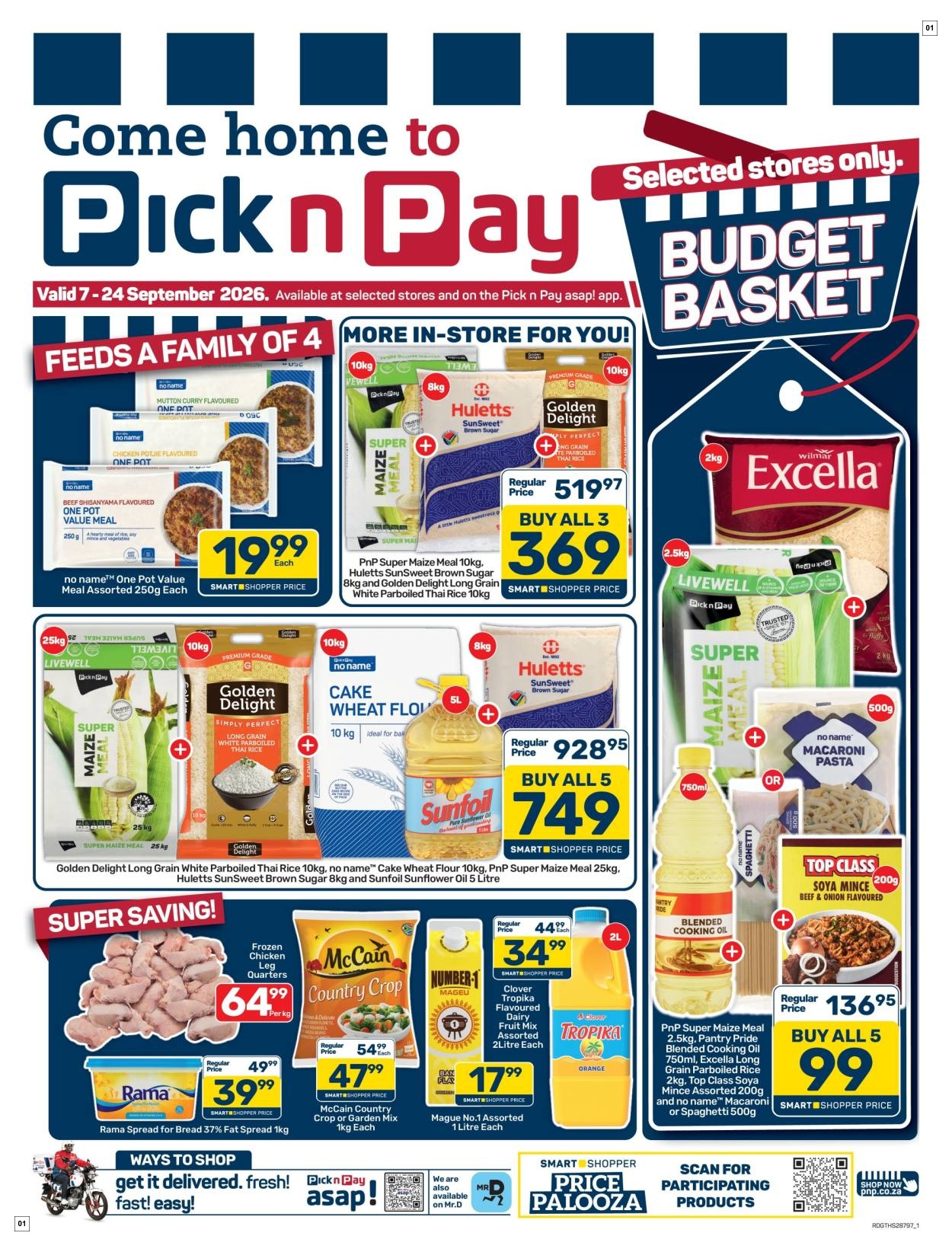 Pick N Pay Qualisave Specials 07 Sept - 24 Sept
