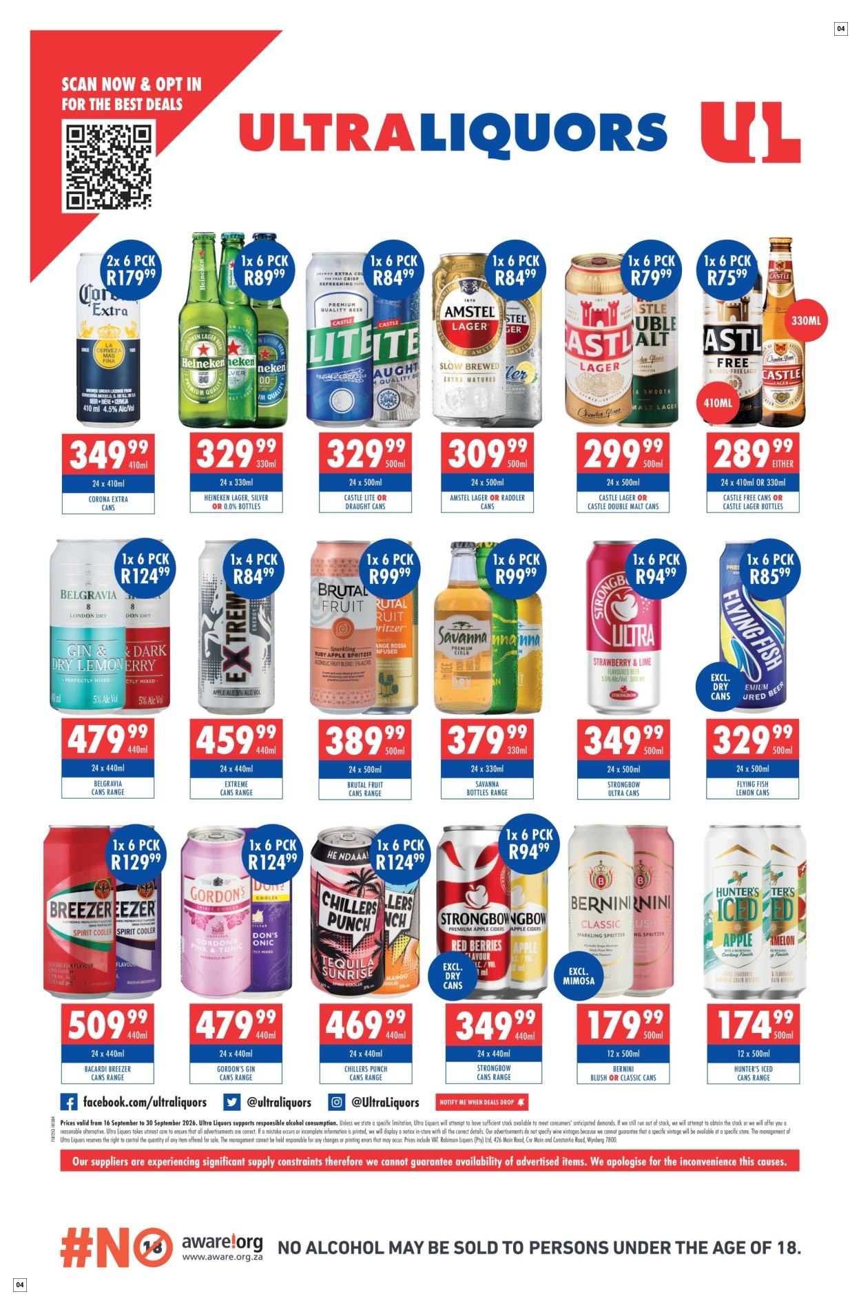 Ultra Liquors Specials 16 Sept - 30 Sept - Page 4