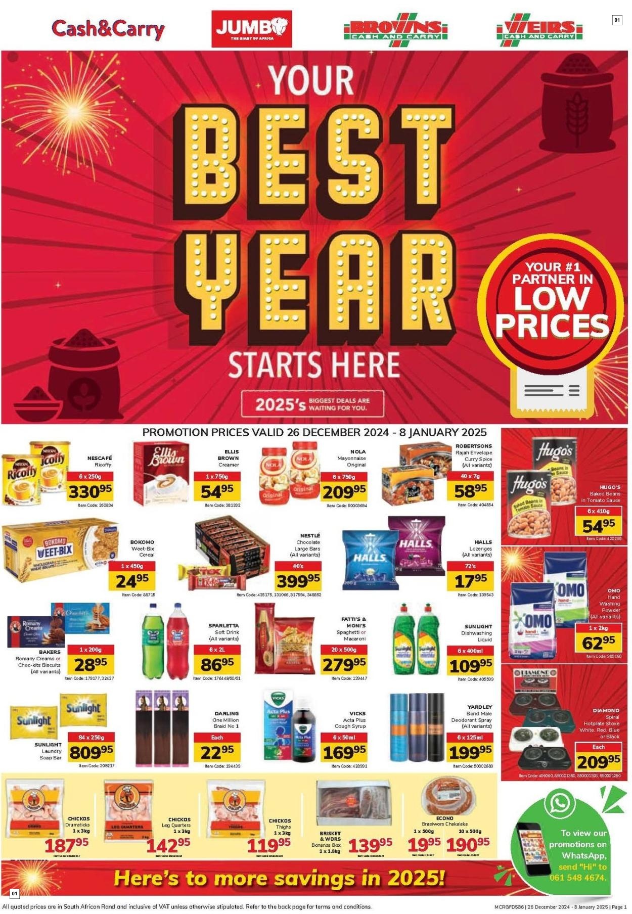 Jumbo Cash & Carry Catalogue