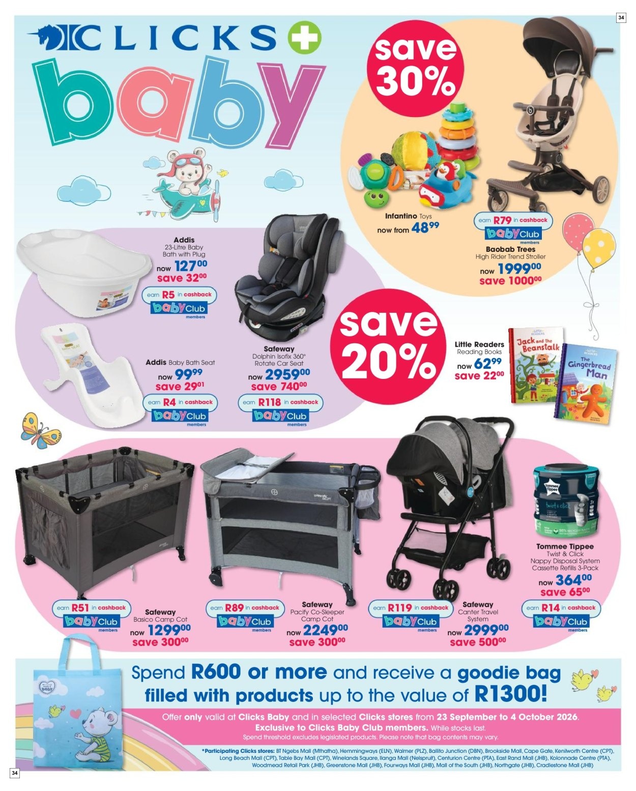 Clicks Specials 23 Sept - 07 Oct - Page 34