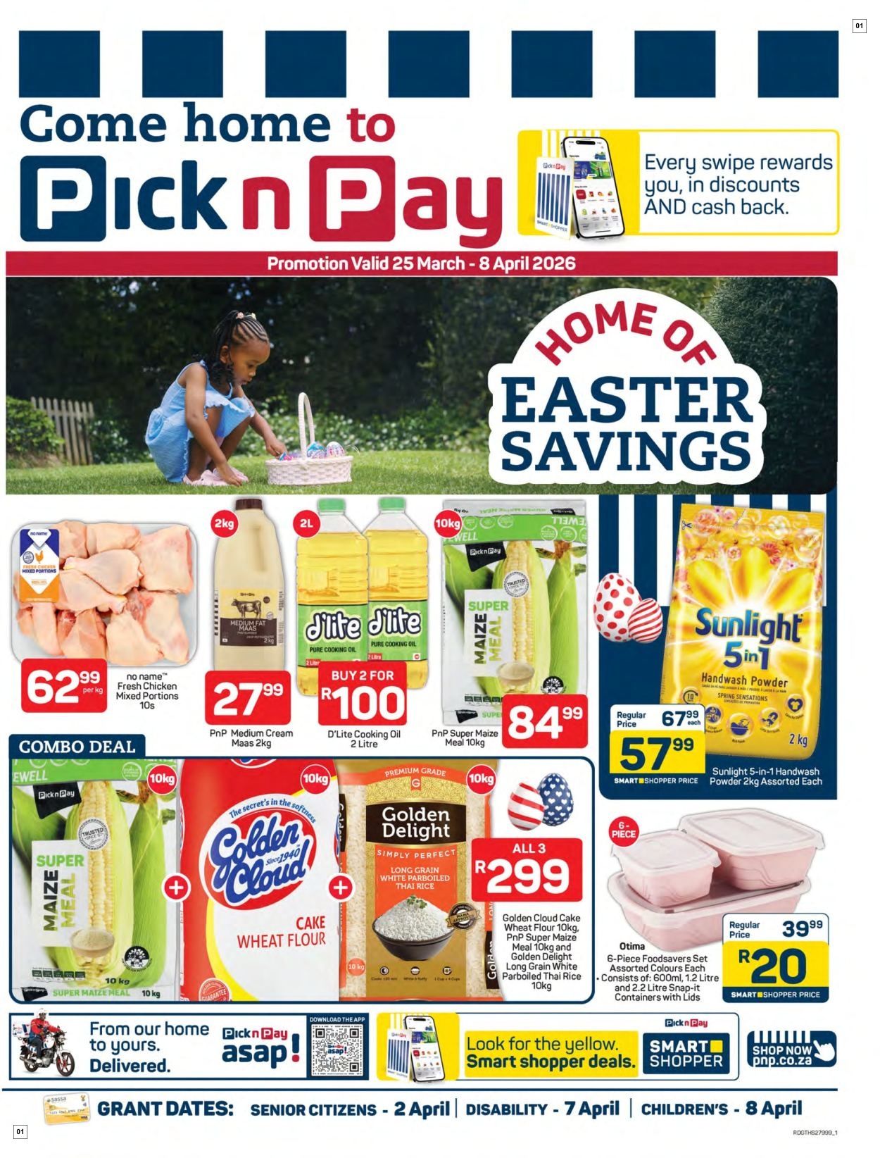Pick N Pay Qualisave Specials 25 Mar - 08 Apr