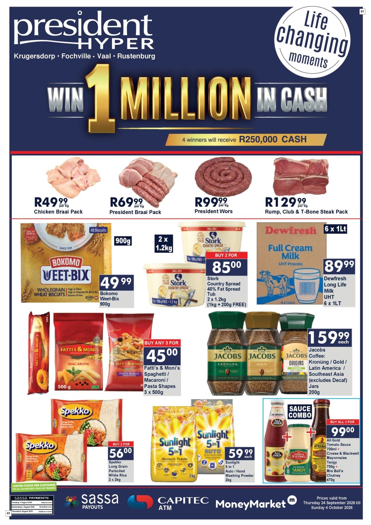 President Hyper Win Your Share of R1 Million!