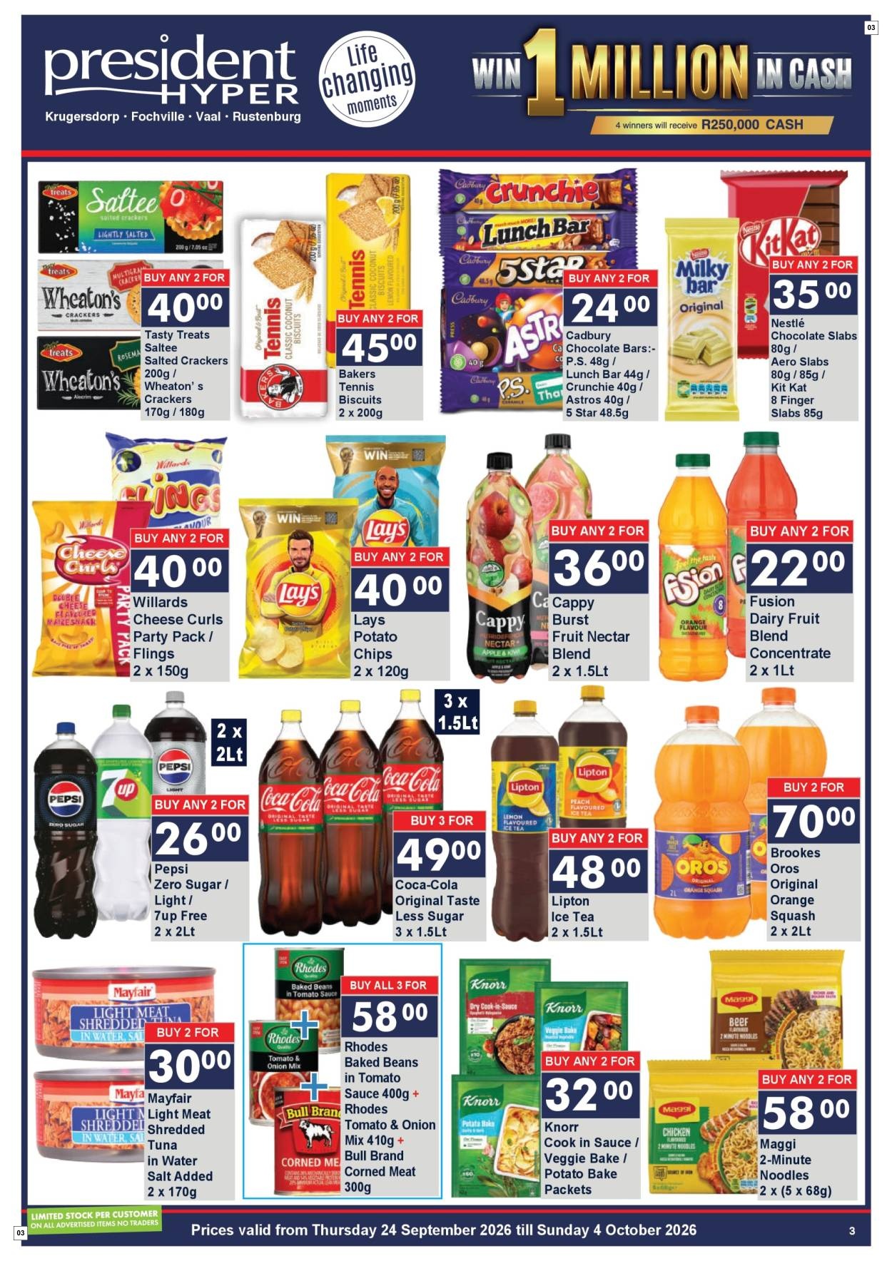 President Hyper Win Your Share of R1 Million! - Page 3