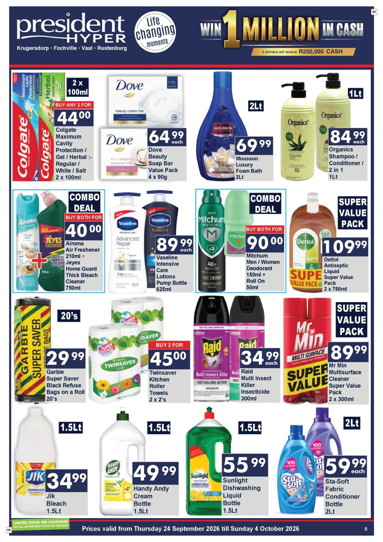President Hyper Win Your Share of R1 Million! - Page 5