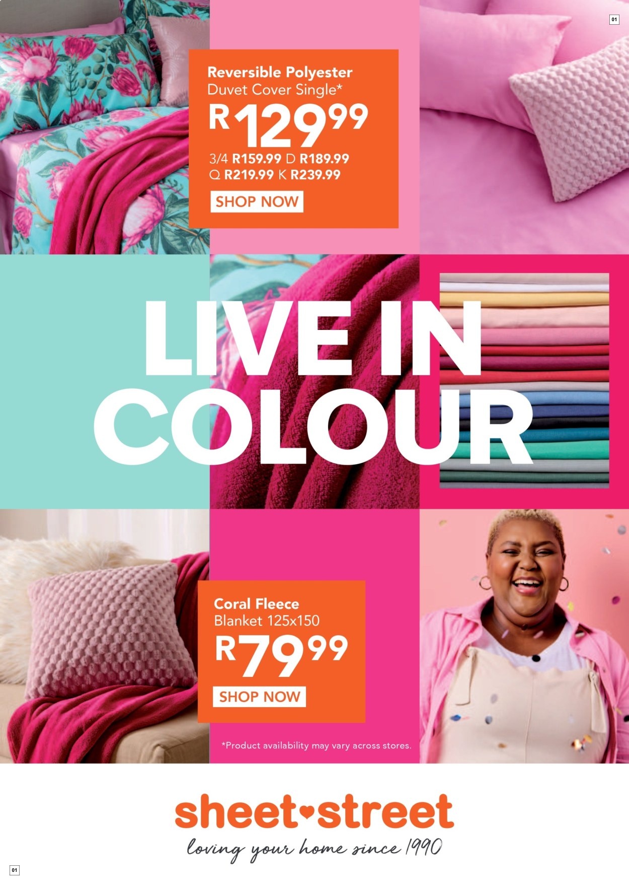 Sheet Street Specials 01 Oct - 31 Oct